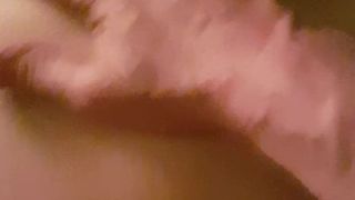 Ебу сзади любовника в кожаном корсете в POV порно