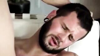 Двойное проникновение в жопу молодого однокурсника