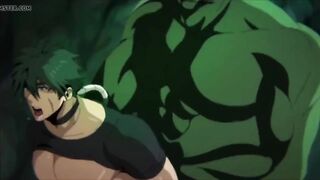 Зеленые гоблины трахают пленного парня в хентай порно