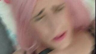 Транс примерил новую одежду и был выебан