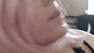 Транс примерил новую одежду и был выебан