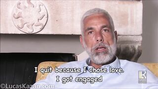 Деловой мужчина надавал в рот любовнику