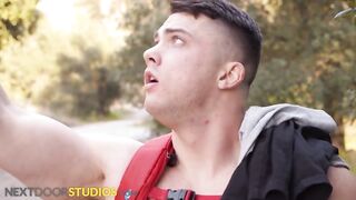 Неожиданная встреча качков обернулась анальным проникновением