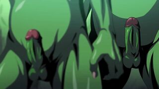 В пещере гоблинов трахают пленных