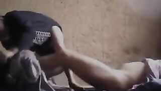 Старик трахает молодого пасынка в очко