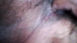 Анус любовника вблизи