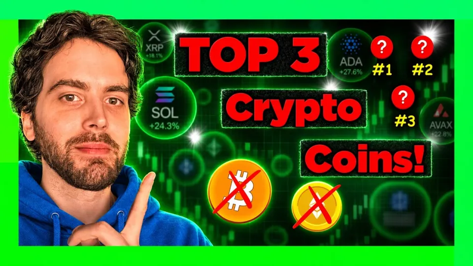 These 3 Crypto Coins Are Getting Ready To EXPLODE!?